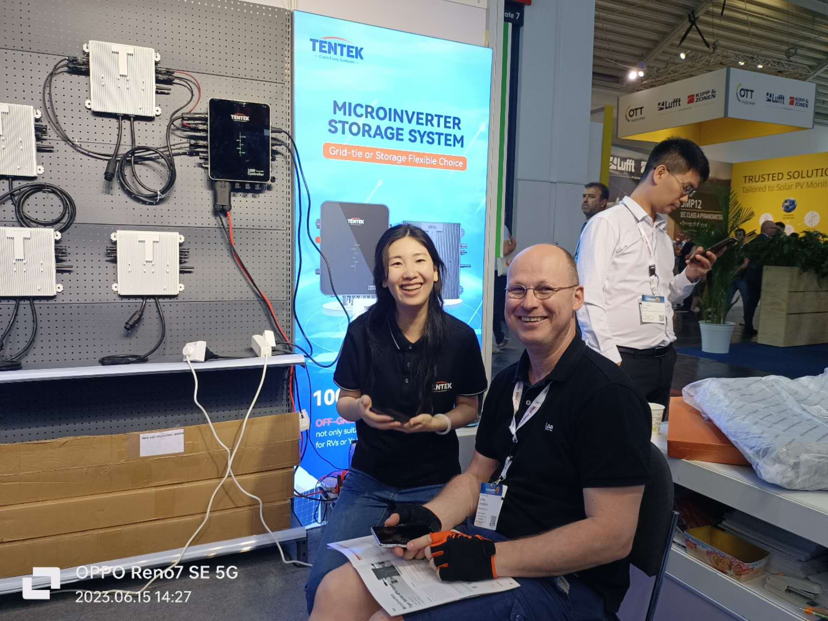First two days at InterSolar (图1)